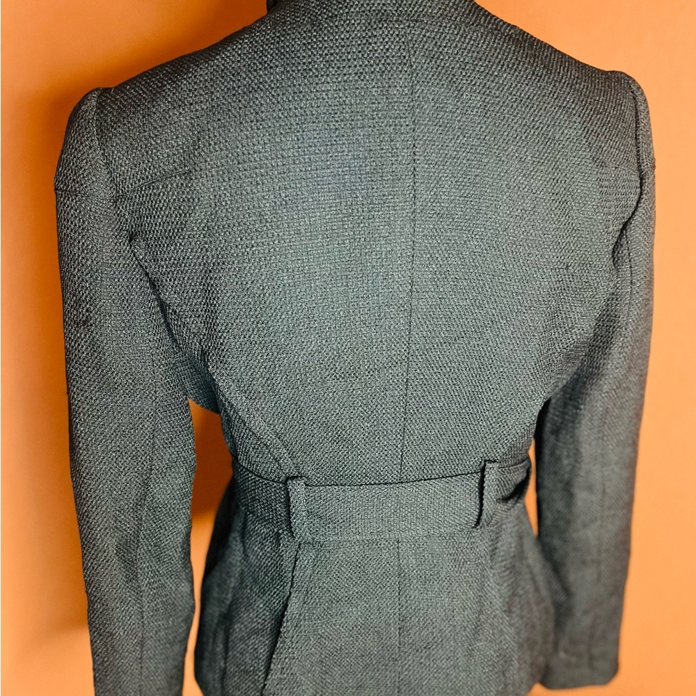 Calvin Klein Charcoal Gray Women's Blazer - Picture 2 of 5